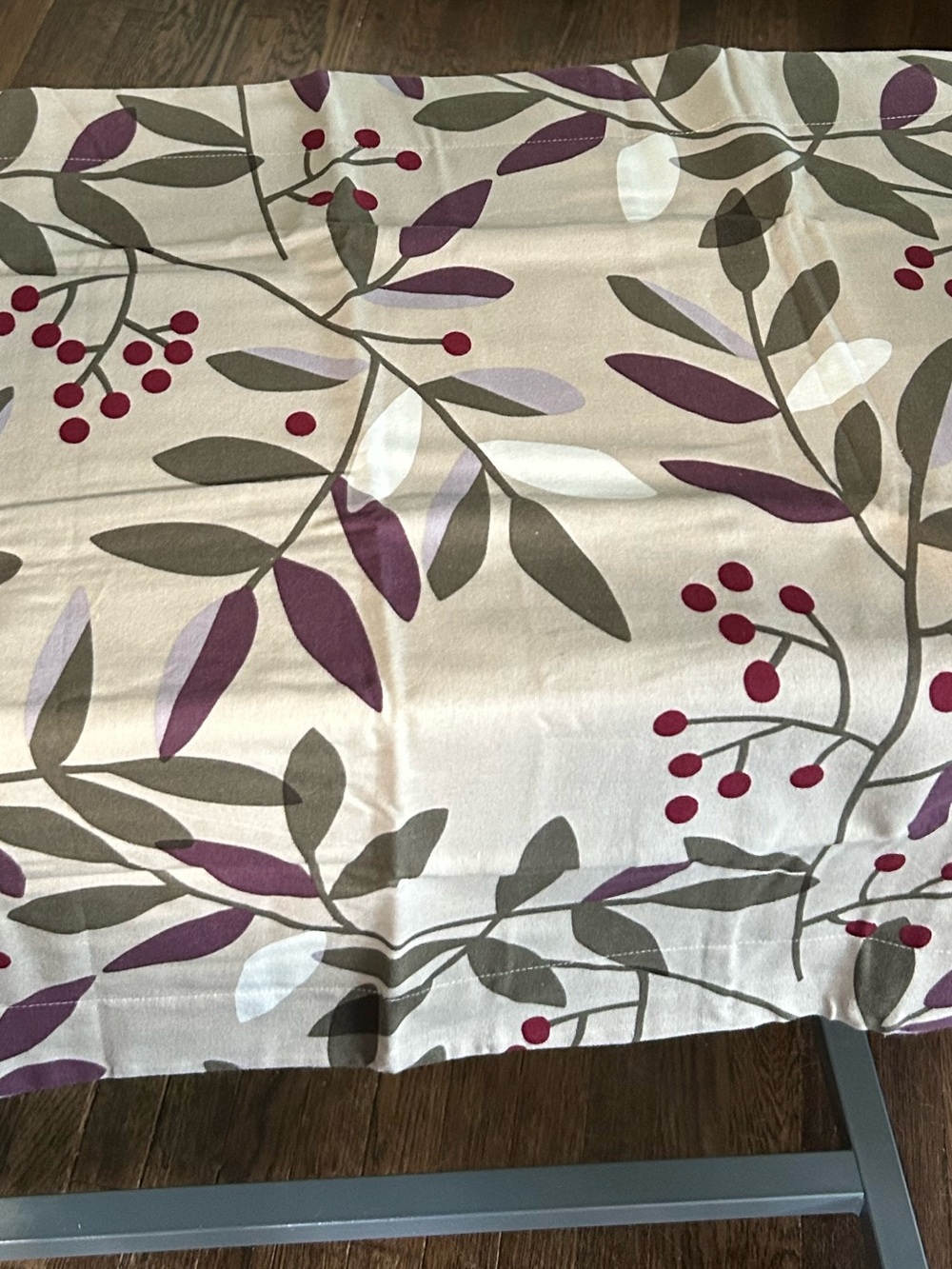 NOS the company store 100% flannel pillow shams set of two. Winterberry